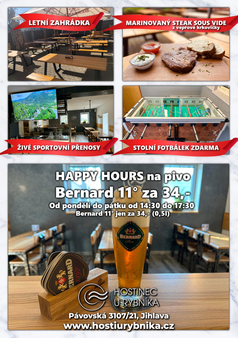 Přečtete si více ze článku HAPPY HOURS na pivo